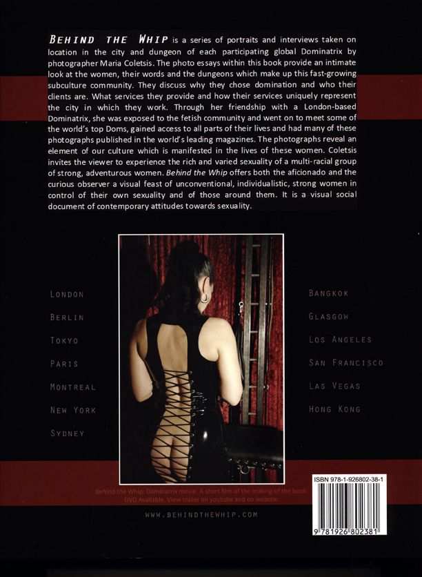 The photo essays within this book provide an intimate look at the women, their words, and the dungeons which make up this fast-growing subculture community.